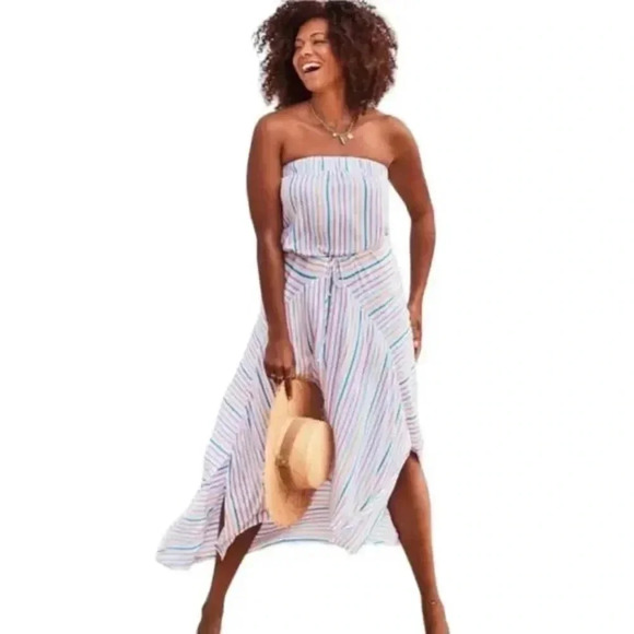 Swimsuits For All Riley Bandeau Cover Up Dress Strapless Plus Size 18 20 XXL - Picture 9 of 9